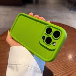 [For iPhone 15 Shockproof Case] Luxurious Solid Color Shockproof Phone Case Compatible with Apple iPhone 15, 14, 13, 12, 11 Pro Max, 14, 15 Plus, Featuring Camera Protection And Accessory Coverage.